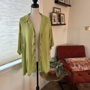 Women's Green Blouse